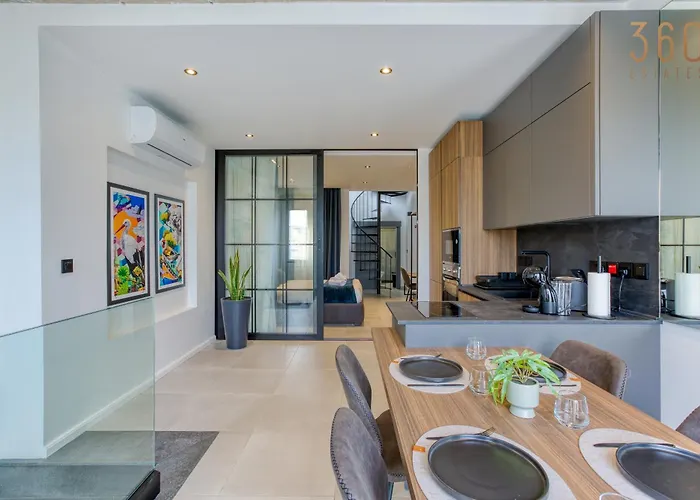 The Ultimate Luxury Triplex In Spinola Bay By 360 Estates Feriehus *